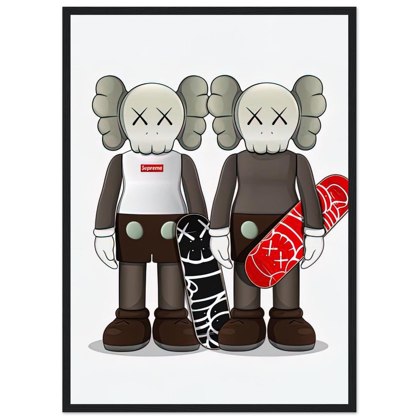 Skater - Kaws - Poster