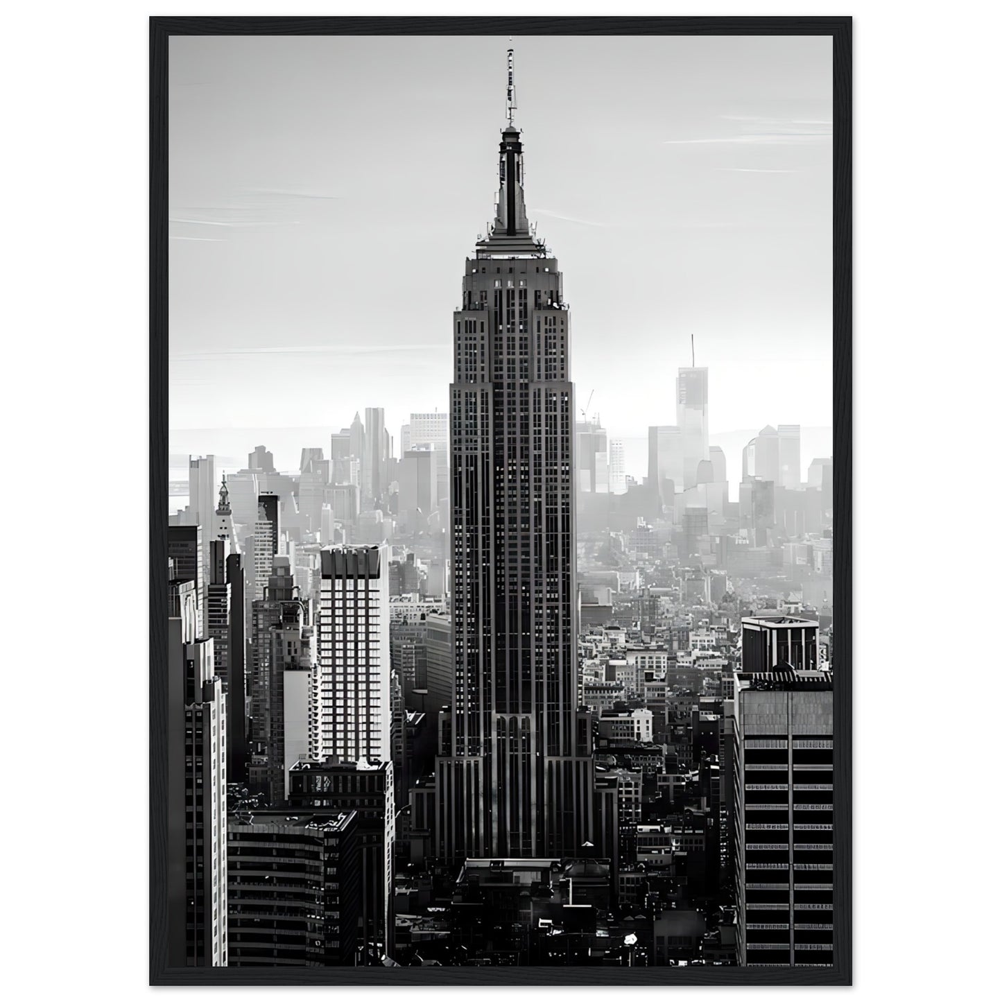 Empire State Building - Retro-Kunst - Poster 