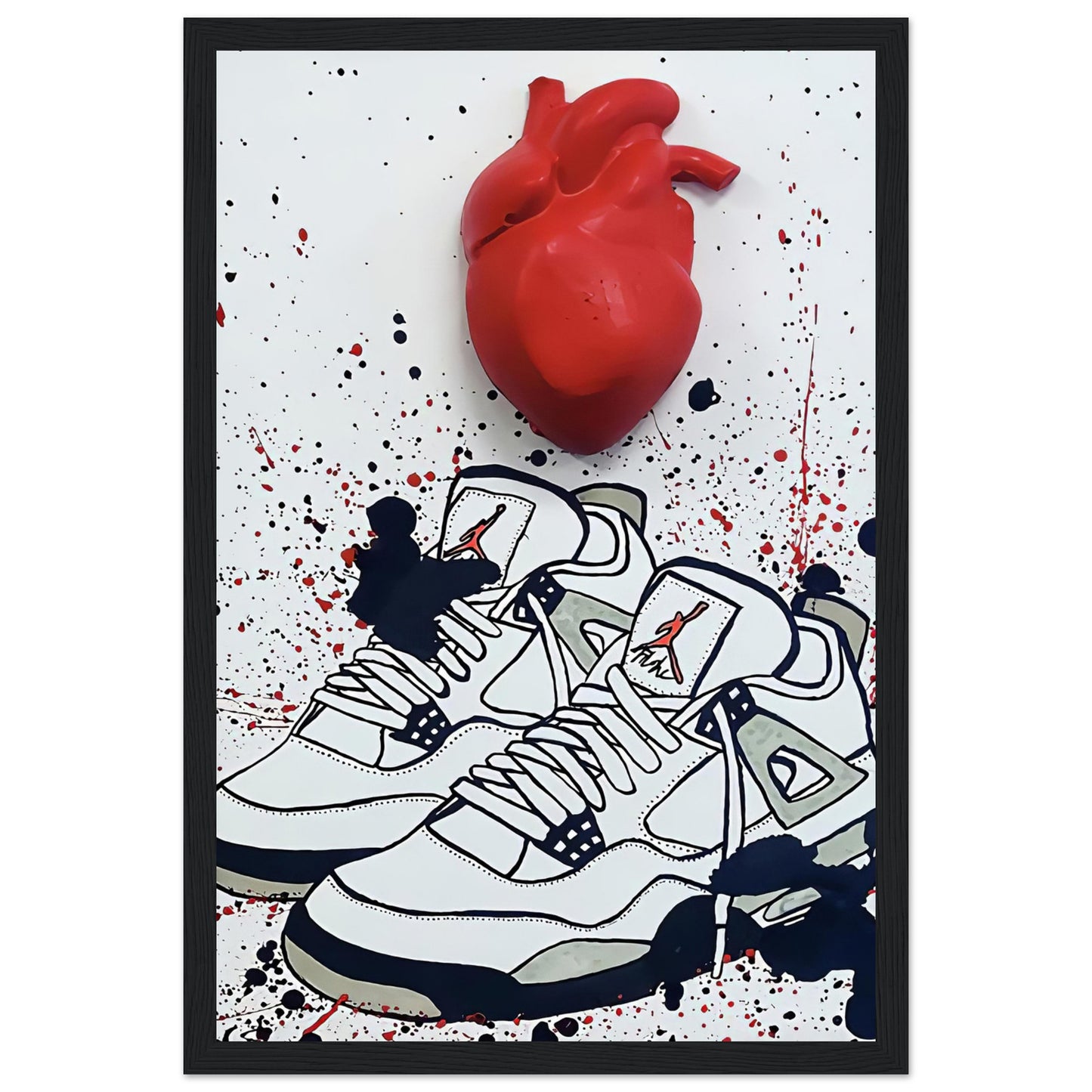 Liebe Jordans - Graffiti-Kunst - Poster 