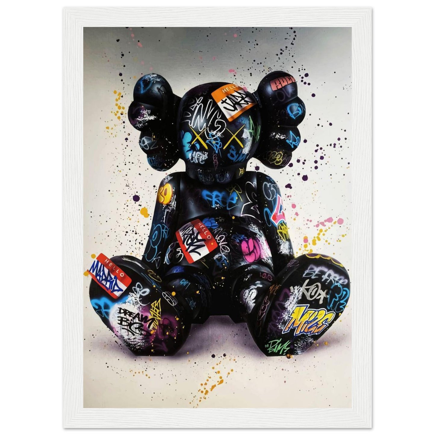 Graffiti - Kaws - Poster