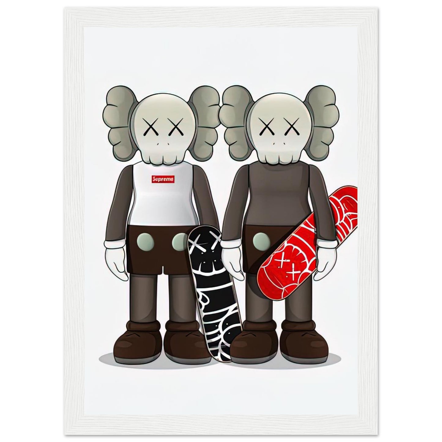 Skater - Kaws - Poster