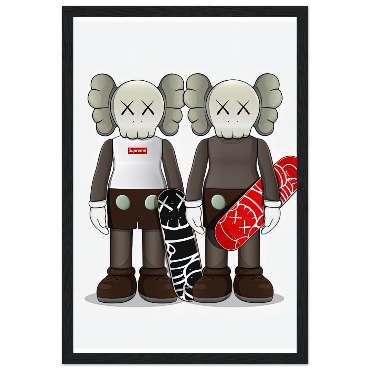 Skater - Kaws - Poster