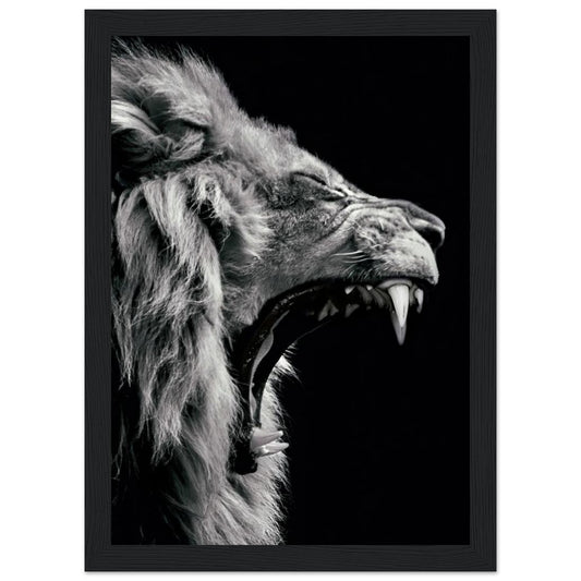 Lion - Roaring - Poster