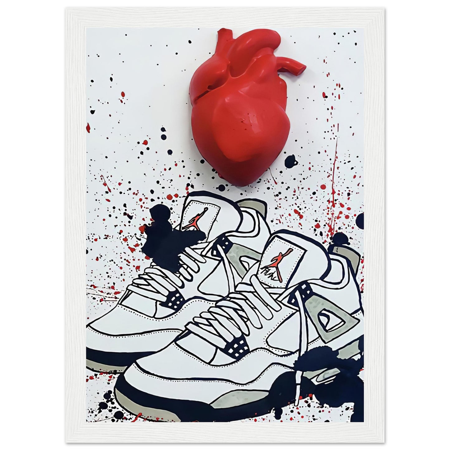 Liebe Jordans - Graffiti-Kunst - Poster 