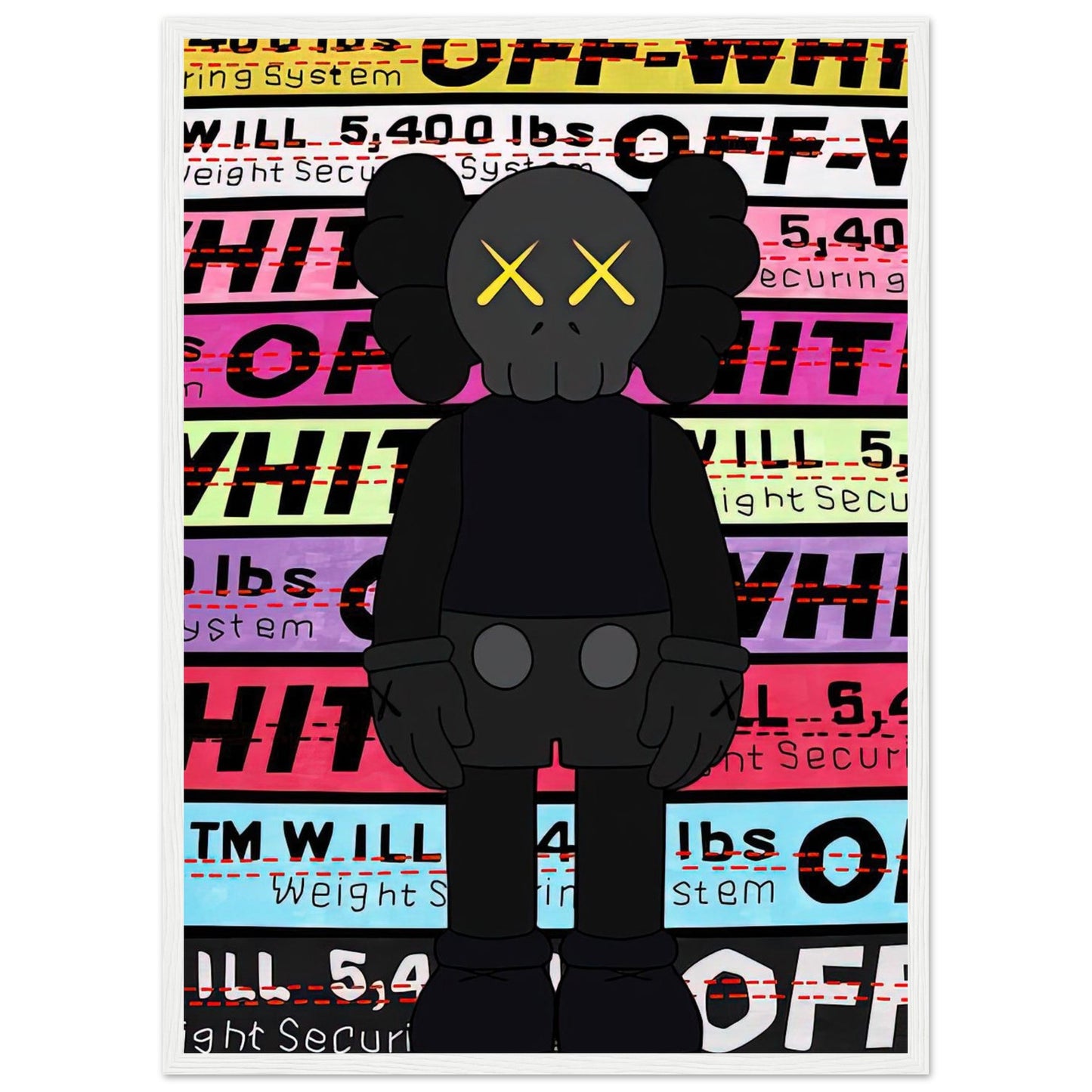 Off - White - Kaws - Poster