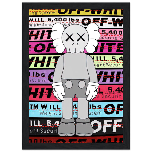 Off - White - Kaws - Poster