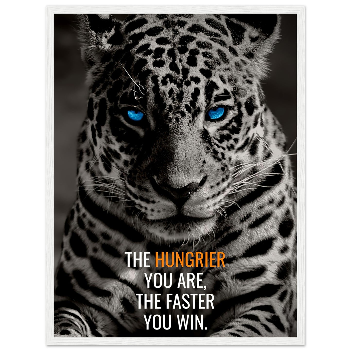 Leopard - Quote - Poster