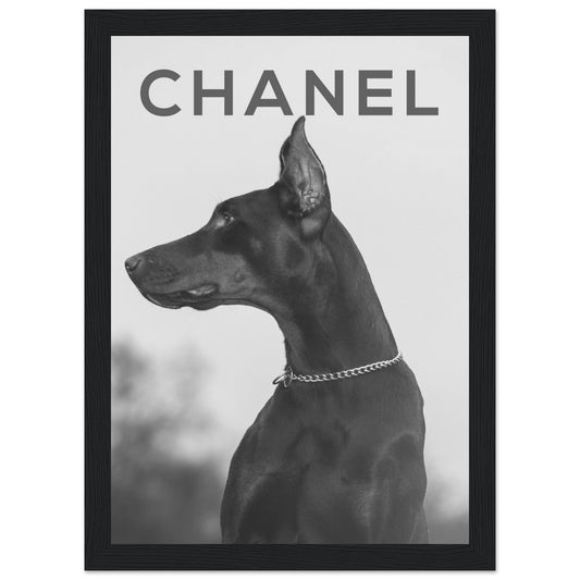 Chanel – Dobermann – Poster