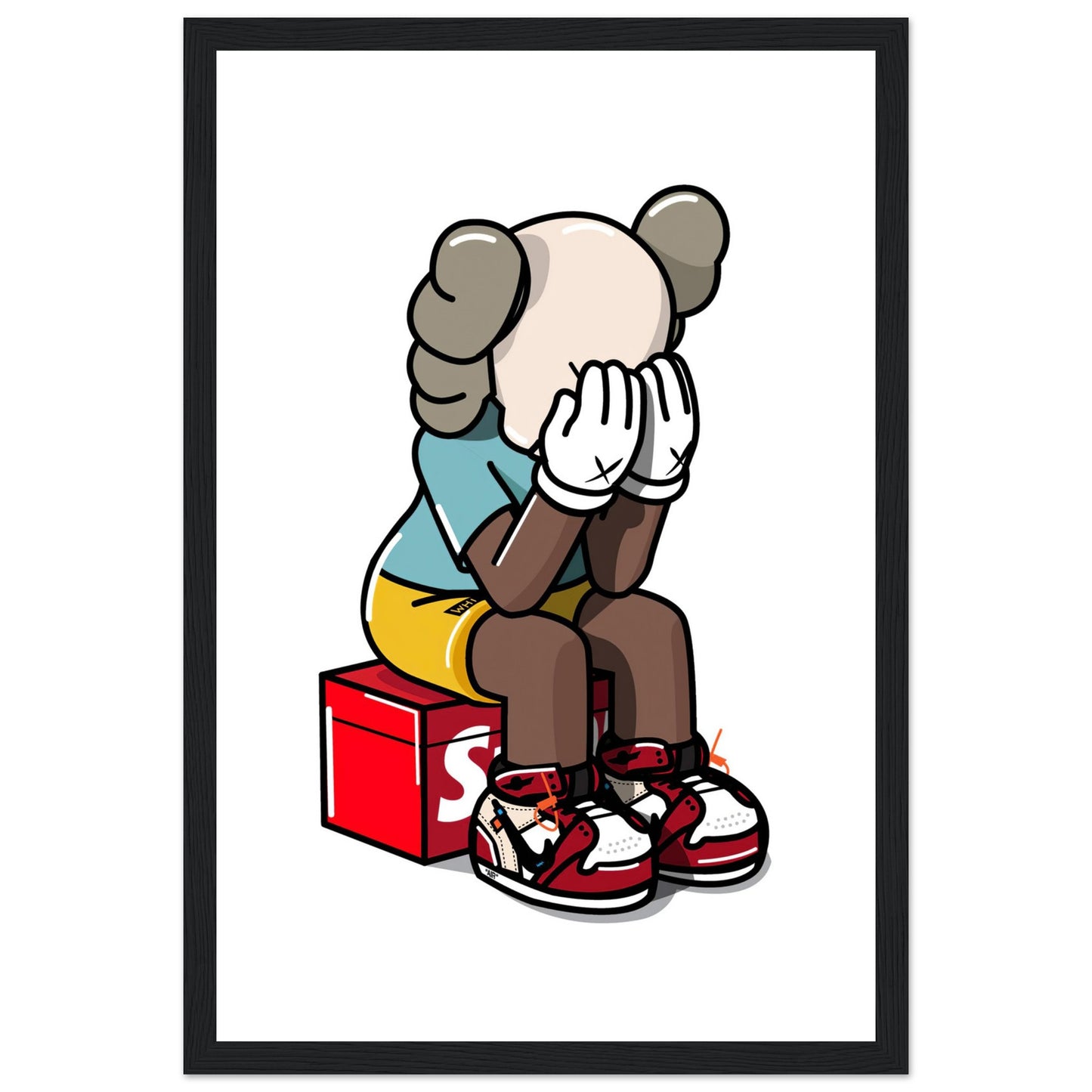 Supreme - Kaws - Poster